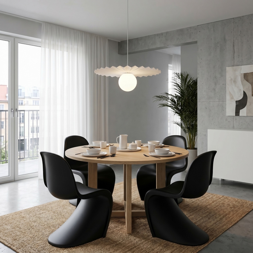 Lustr na lanku UMBRA 1xG9/8W/230V bílá