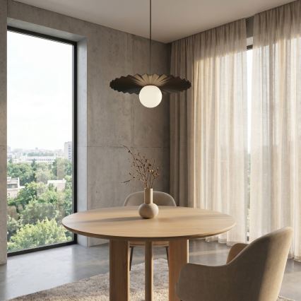 Lustr na lanku UMBRA 1xG9/8W/230V černá