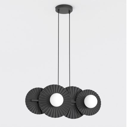 Lustr na lanku UMBRA 4xG9/8W/230V černá