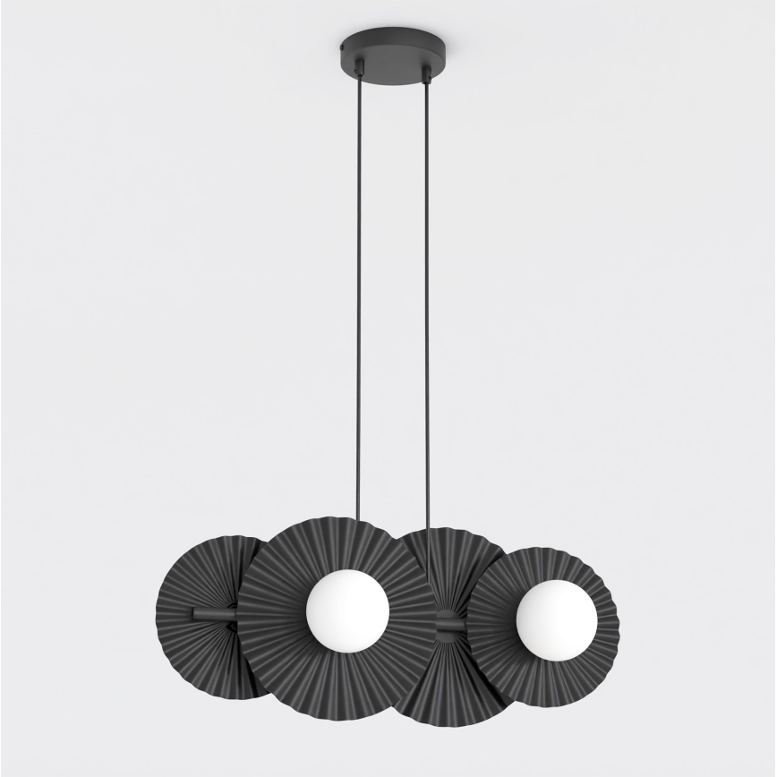 Lustr na lanku UMBRA 4xG9/8W/230V černá