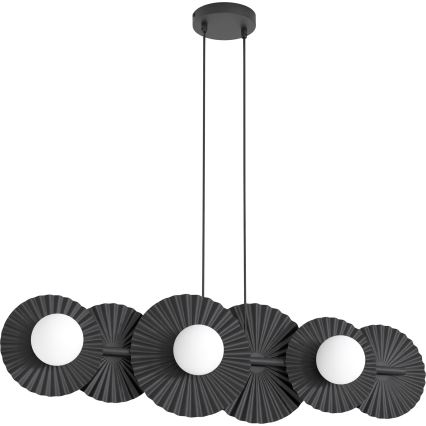 Lustr na lanku UMBRA 6xG9/8W/230V černá