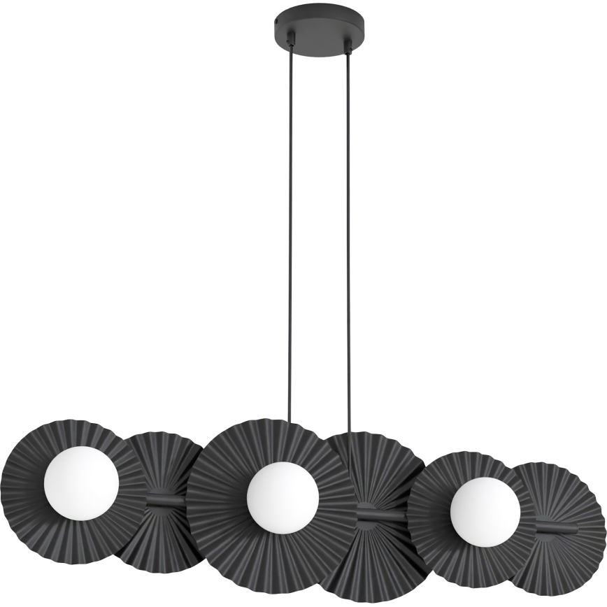 Lustr na lanku UMBRA 6xG9/8W/230V černá
