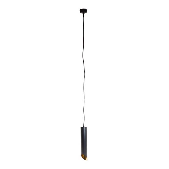 Lustr na lanku VALDA 1xGU10/30W/230V 132 cm černá