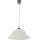 Lustr na lanku VERA 1xE27/60W/230V lesklý chrom/bílá