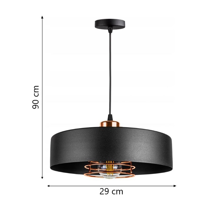 Lustr na lanku VEST 1xE27/60W/230V