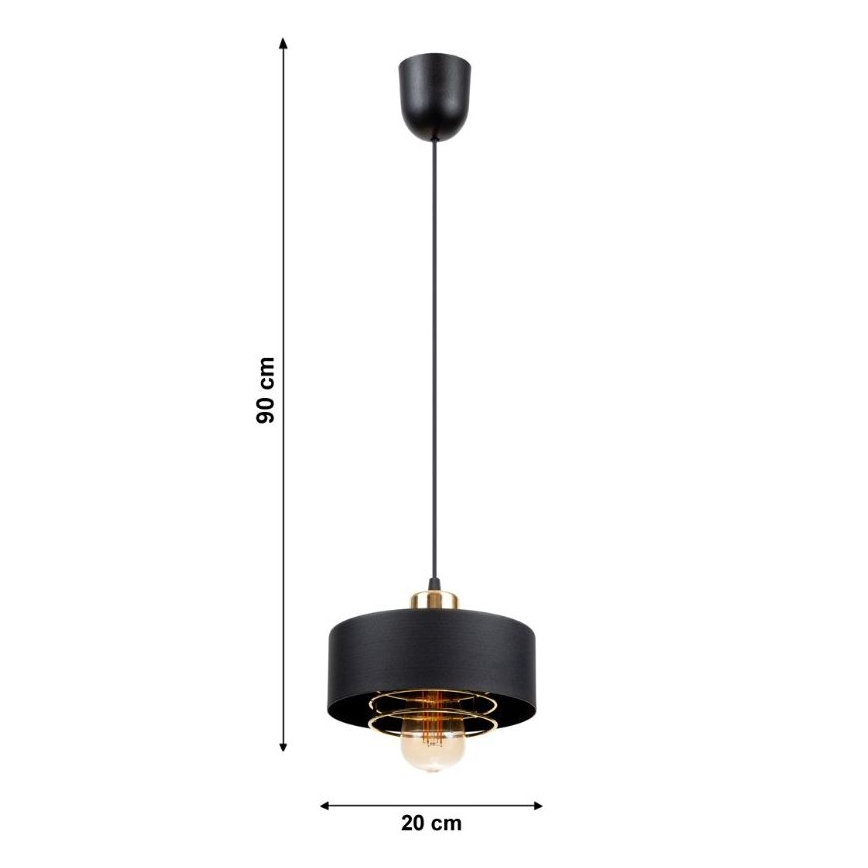 Lustr na lanku VEST 1xE27/60W/230V