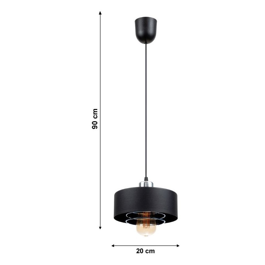 Lustr na lanku VEST 1xE27/60W/230V