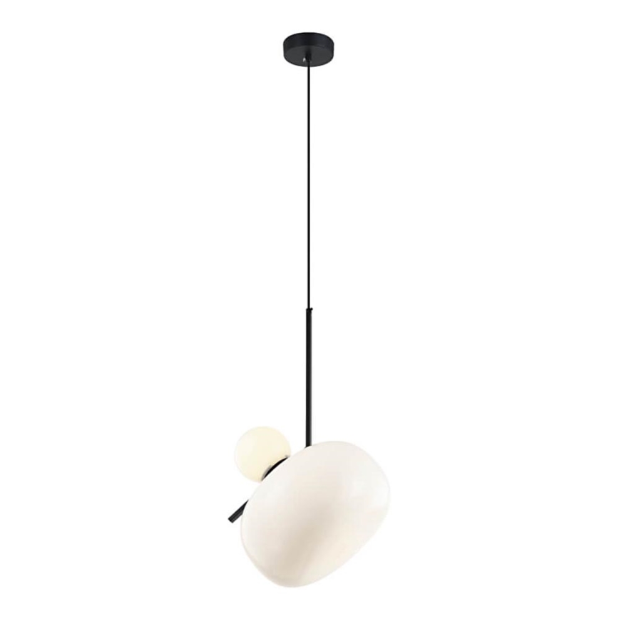 Lustr na lanku VESTA 1xE27/7W/230V + 1xG9/3W/230V bílá