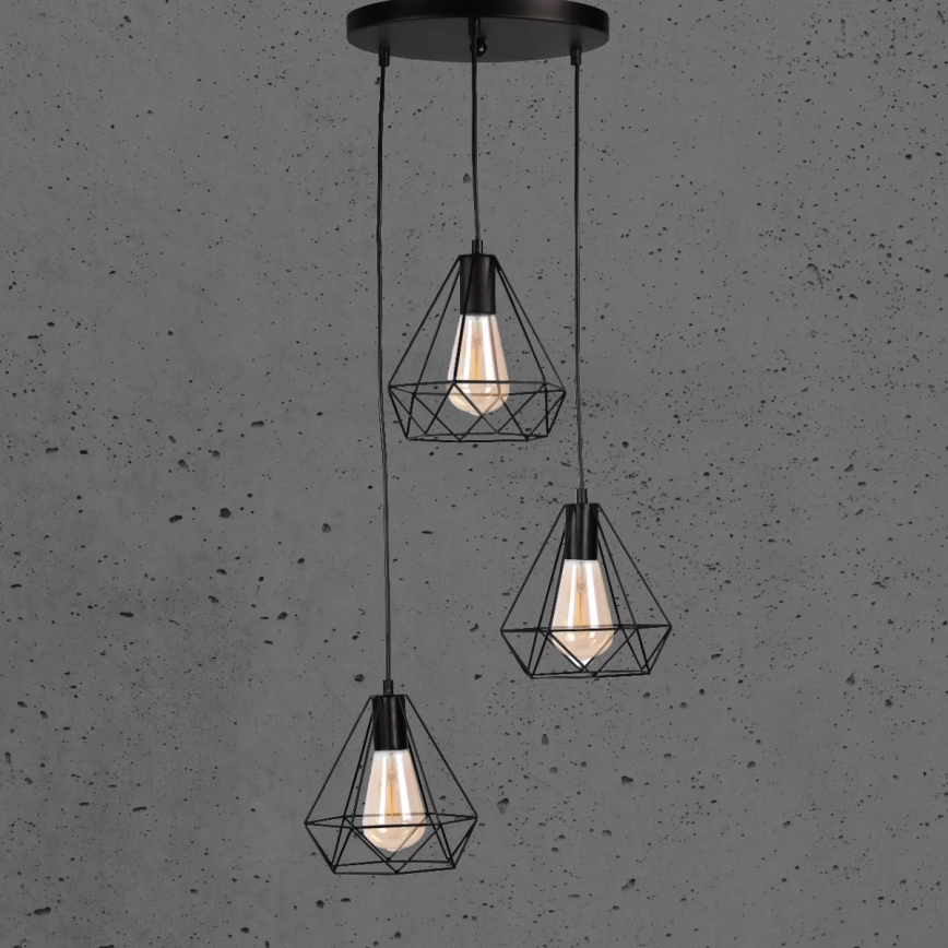 Lustr na lanku VIGO 3xE27/20W/230V