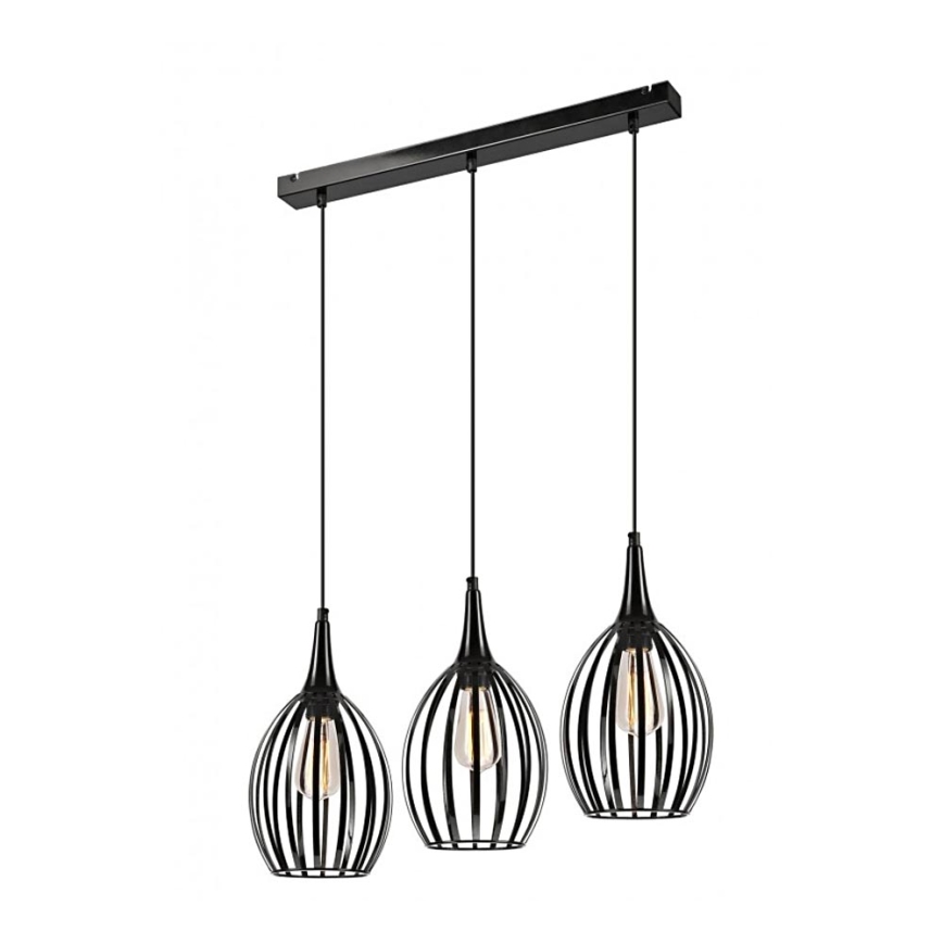 Lustr na lanku VINCENT 3xE27/60W/230V