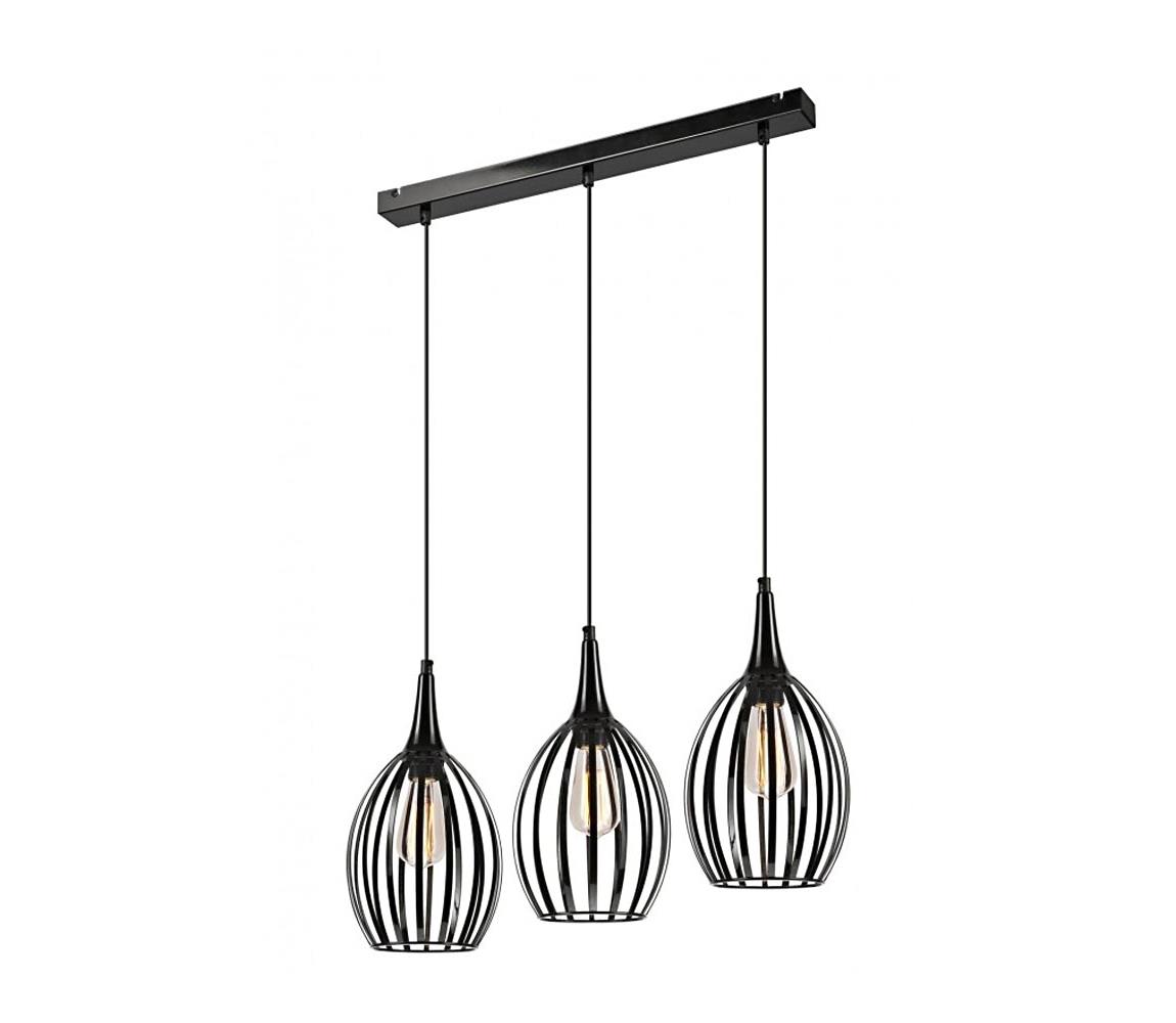 Lamkur Lustr na lanku VINCENT 3xE27/60W/230V LA36809
