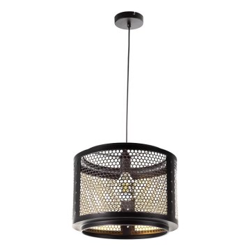 Lustr na lanku VITO 1xE27/40W/230V černá