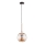 Lustr na lanku VOLDA 1xE27/15W/230V mosaz