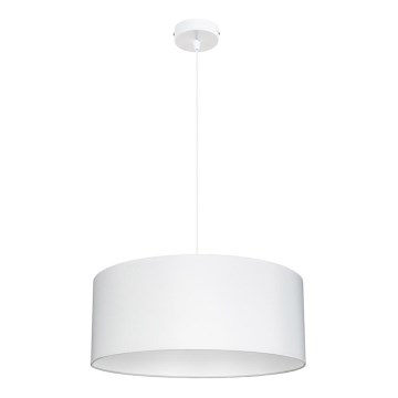 Lustr na lanku WERT 1xE27/60W/230V bílá