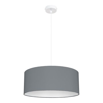 Lustr na lanku WERT 1xE27/60W/230V šedá