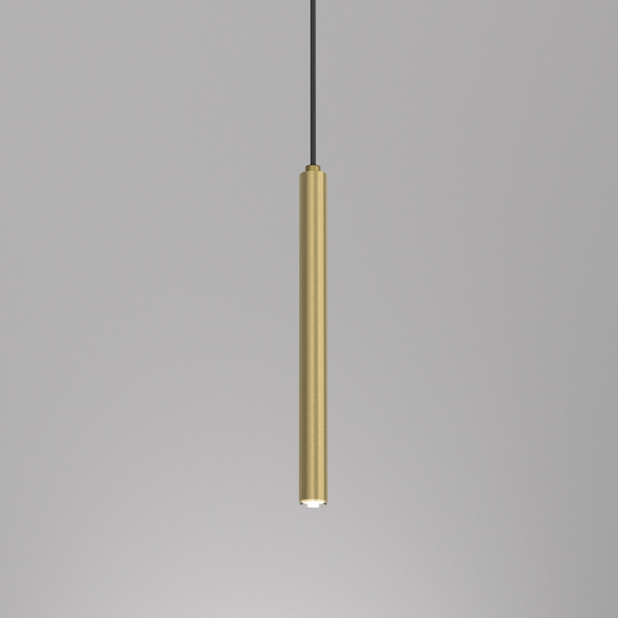 Lustr na lanku YORU 1xG9/8W/230V 30 cm mosaz