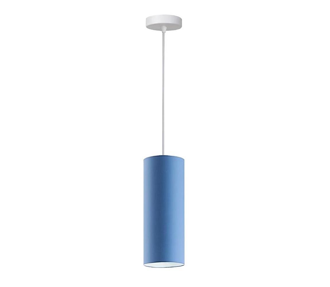Belis Lustr na lanku ZIK 1xE27/40W/230V modrá BE0406