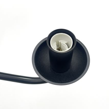 Lustr na řetězu ANTON 5xE14/15W/230V černá