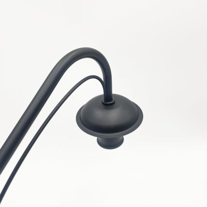 Lustr na řetězu ANTON 8xE14/60W/230V černá
