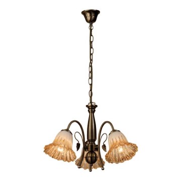 Lustr na řetězu CLASSIC 3xE27/60W