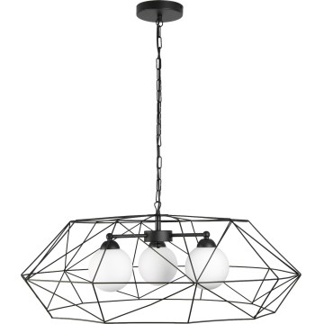 Lustr na řetězu DEXA 3xG9/10W/230V černá