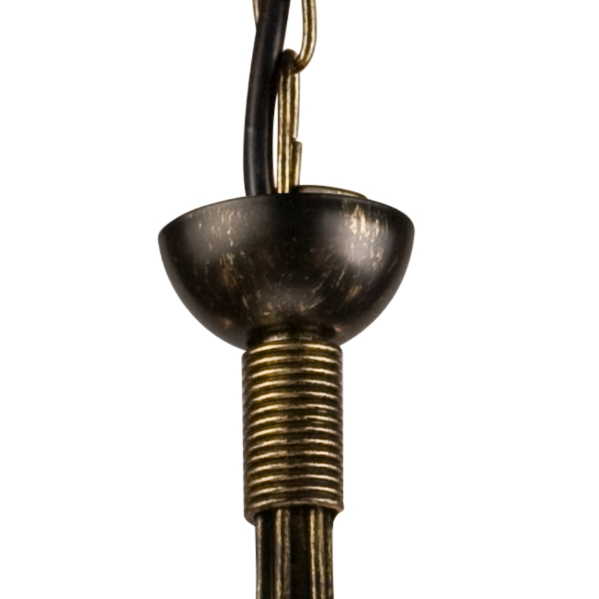 Lustr na řetězu DONATO 6xE14/40W/230V