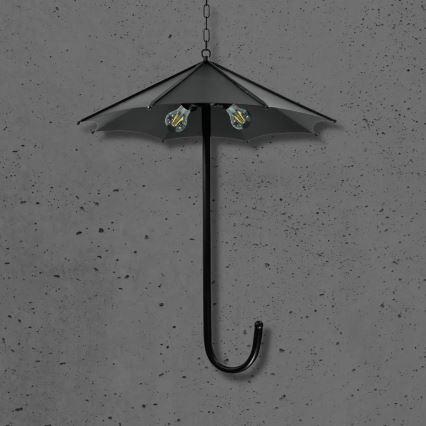 Lustr na řetězu PARASOL 3xE27/20W/230V