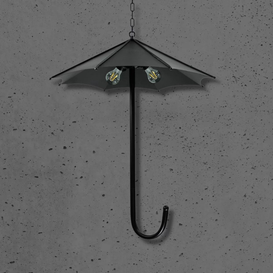 Lustr na řetězu PARASOL 3xE27/20W/230V