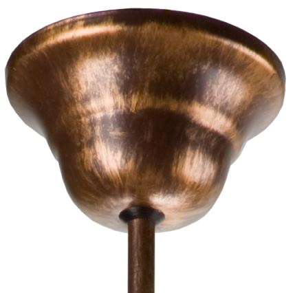 Lustr na řetězu RETRO II 5xE27/60W/230V bronz patina