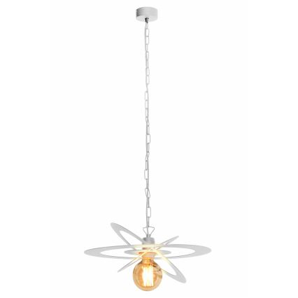 Lustr na řetězu STAR 1xE27/60W/230V bílá