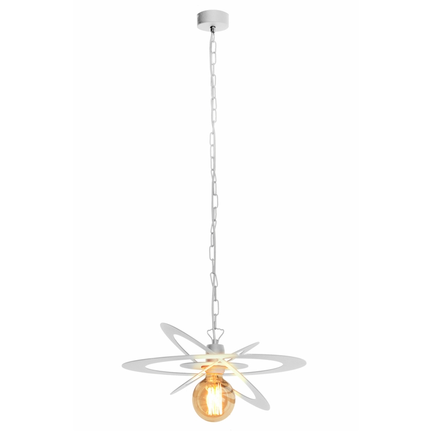 Lustr na řetězu STAR 1xE27/60W/230V bílá