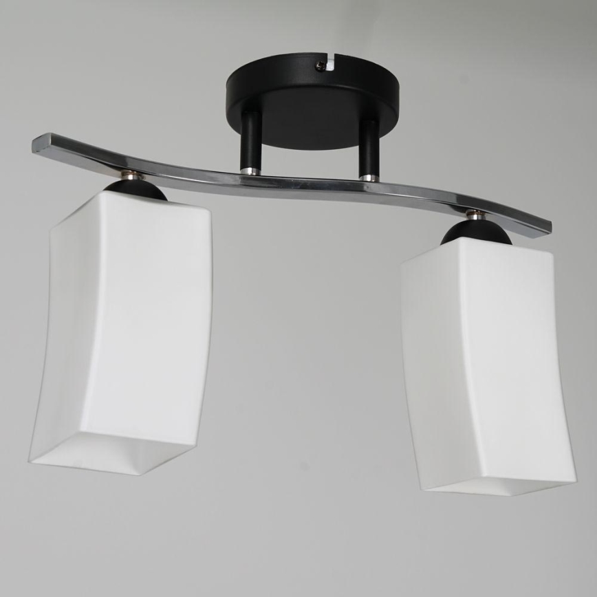 Lustr na tyči 2xE14/15W/230V
