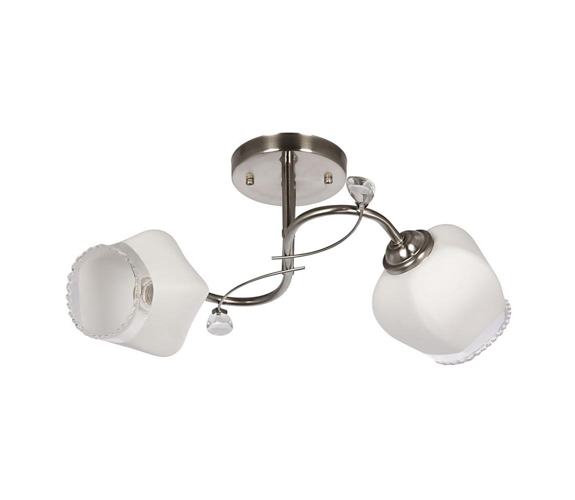Venti Lustr na tyči 2xE27/60W/230V chrom VE0109