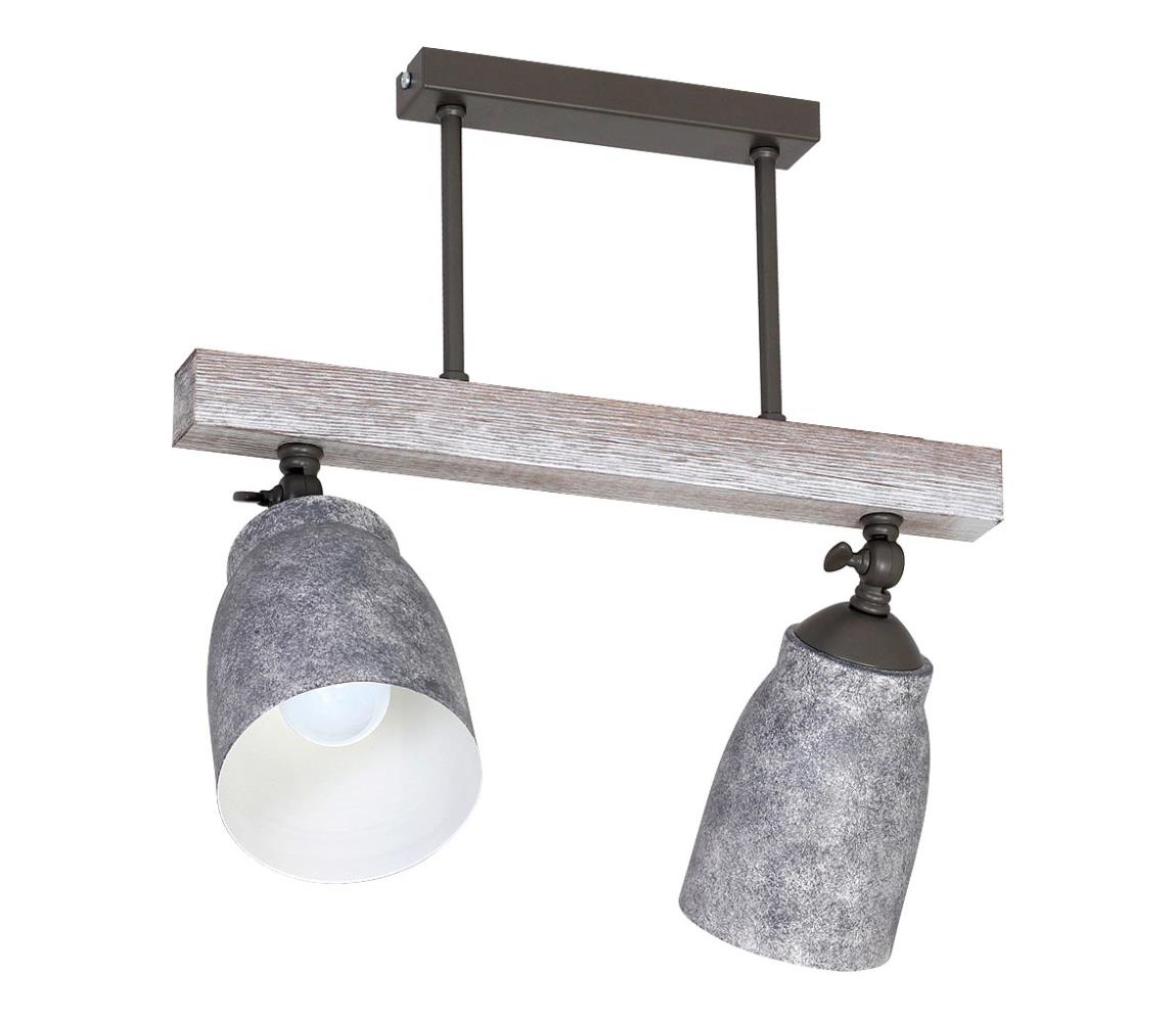 Luminex Lustr na tyči AGAP 2xE27/60W/230V LU9133