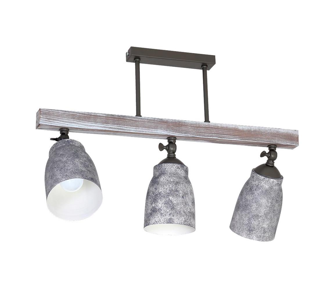 Luminex Lustr na tyči AGAP 3xE27/60W/230V LU9134