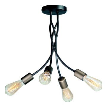 Lustr na tyči BARCELONA 4xE27/60W/230V