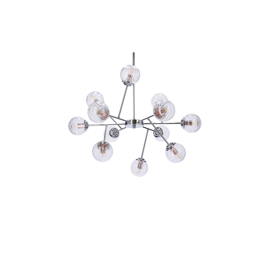 Lustr na tyči BEST 12xE14/40W/230V