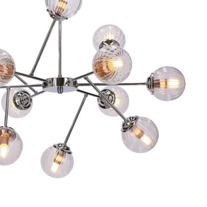 Lustr na tyči BEST 12xE14/40W/230V