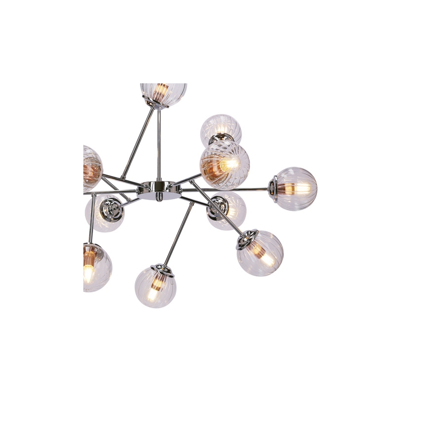 Lustr na tyči BEST 12xE14/40W/230V