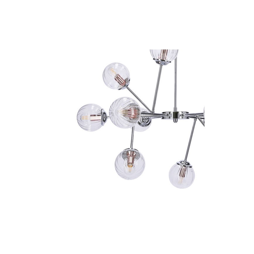 Lustr na tyči BEST 12xE14/40W/230V