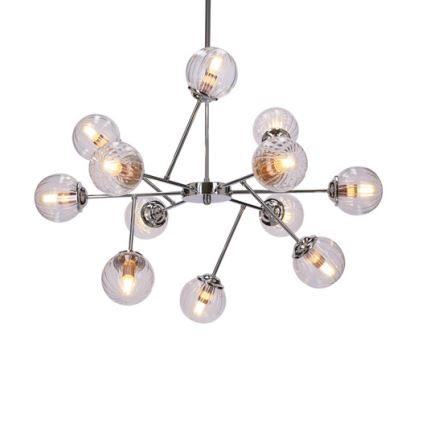 Lustr na tyči BEST 12xE14/40W/230V