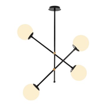 Lustr na tyči BEST 4xE27/100W/230V