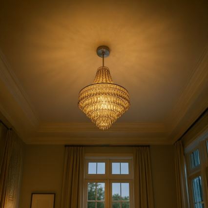 Lustr na tyči CORAL 3xE14/40W/230V