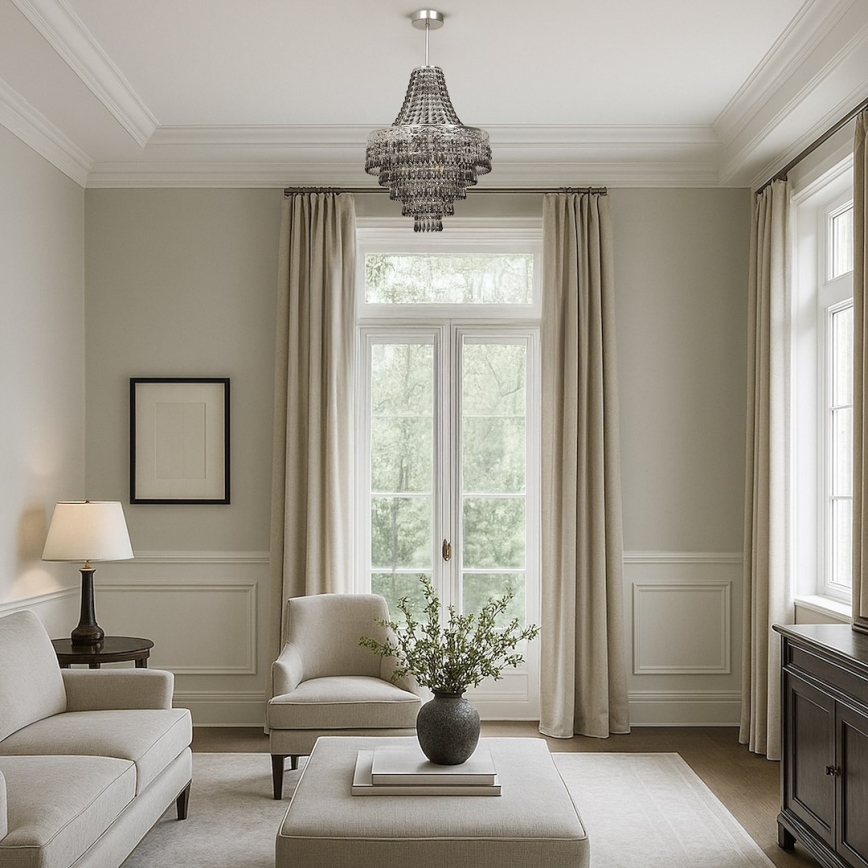 Lustr na tyči CORAL 3xE14/40W/230V