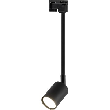 Lustr na tyči do 1-fázového lištového systému TOP 1xGU10/10W/230V černá