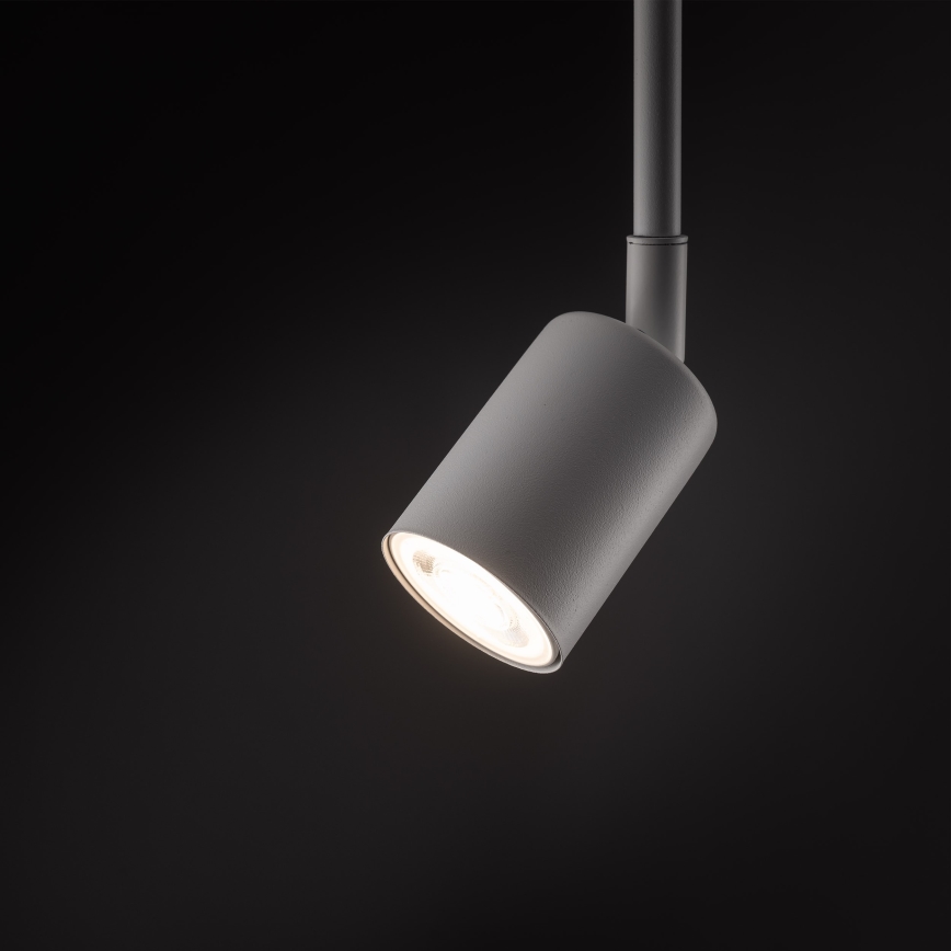 Lustr na tyči do 1-fázového lištového systému TOP 1xGU10/10W/230V bílá