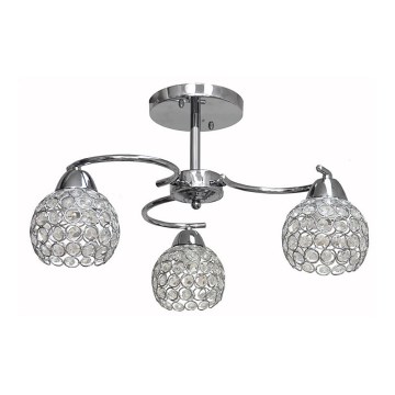 Lustr na tyči DORIS 3xE27/15W/230V