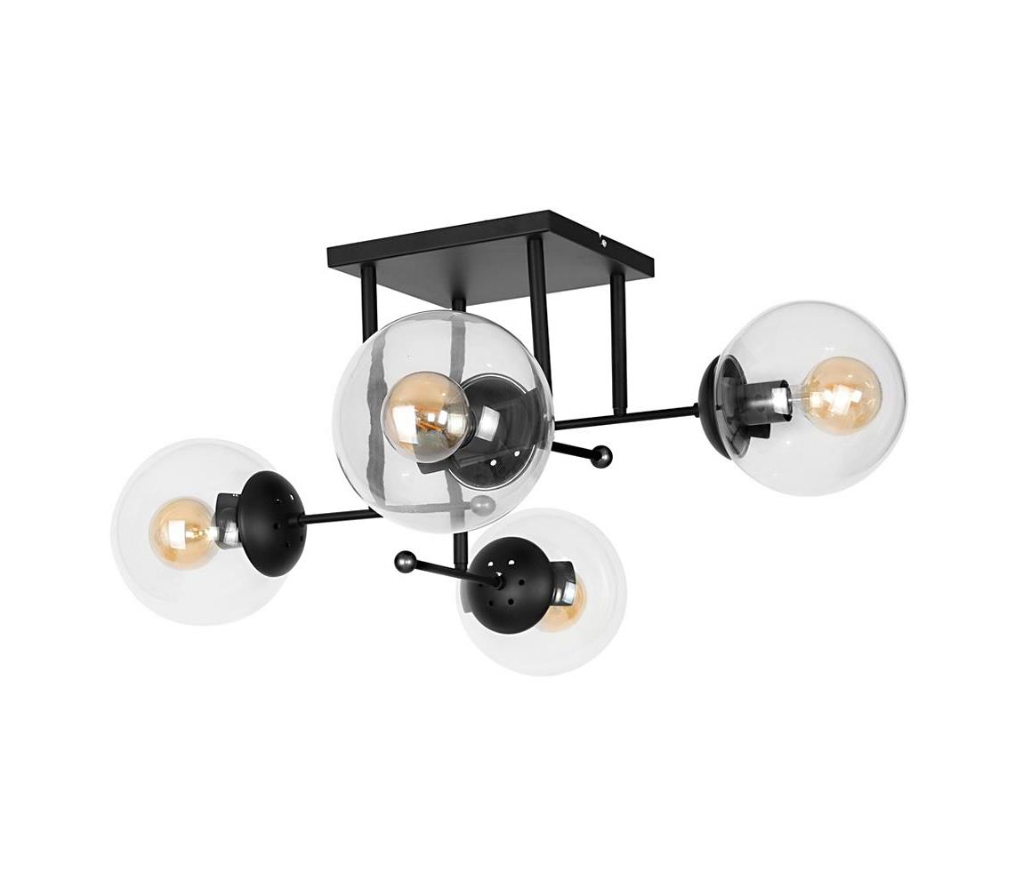 Luminex Lustr na tyči HAMAR 4xE27/60W/230V LU1127