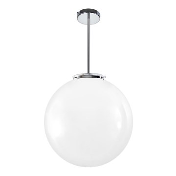 Lustr na tyči KOULE 1xE27/60W/230V chrom 30cm