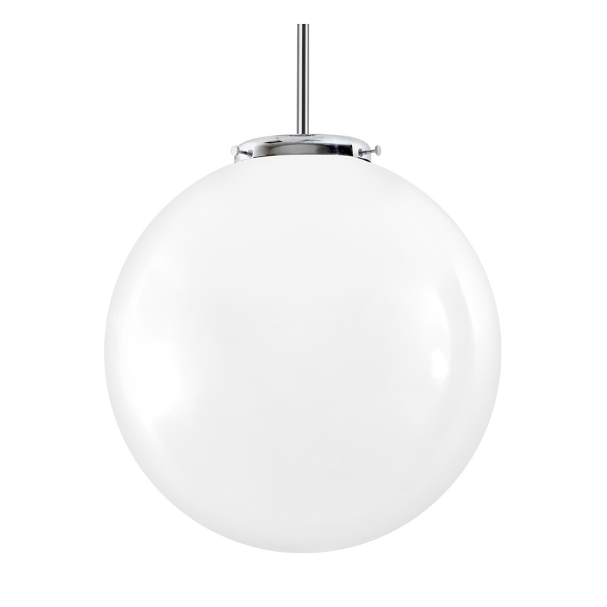 Lustr na tyči KOULE 1xE27/60W/230V chrom 30cm